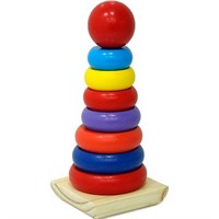 Деревянная Пирамидка 20х9х9см. И-0399