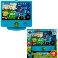 Телевизор Обучающий СИНИЙ ТРАКТОР 350 стихов,песен и звуков.свет HT1006-R