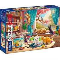 Пазл 2000 эл. Пушистые шалуны. Premium 091428