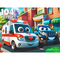 Пазл 104 Важный транспорт в городе Ф104-4532