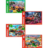 Пазл 80 Крутой вираж №17 Ф80-2005