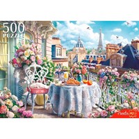 Пазл 500 Завтрак на балконе в Париже Ф500-8264