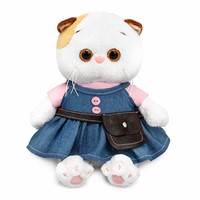 Ли-Ли Кошечка BABY в сарафане "Деним" LB-157