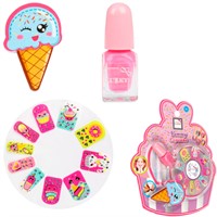 Набор Yummy Cupcake лак д.ногтей peel-off,10 патчей д.ногтей,пилочка Т26311