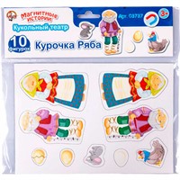 Магниты Курочка Ряба Серия Магнитные истории 4*20шт 03737