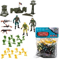 Набор солдатиков MR BOY YS8700-1а аксес. в пак..