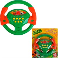 Руль муз. МиМиМишки финишная прямая 35 фраз, песен и сказок ZY805146-R2