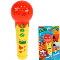 Микрофон 1902M023-R2 Ми-ми-мишки 25 песен, мелодий и звуков