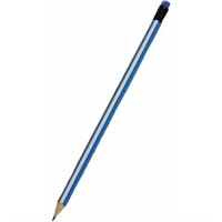 Карандаш ч/гр деревянный,трехгран. микс КЧ-3169