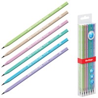 Карандаш ч/гр НВ Flexy Pastel пластик. BP01013 Berlingo