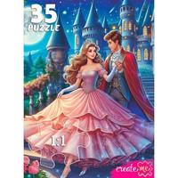 Пазл 35 Золушка с принцем Х35-2001