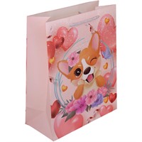 Пакет 32х26х12 см 141V-975 корги