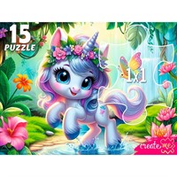 Пазл 15 Макси Маленький единорог УК15-0205