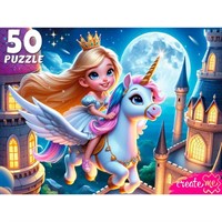 Пазл 50 Полет на единороге УК50-0220