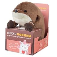 ПРИЖИМАСИКИ Бобёр Боб 18см MT250303-18