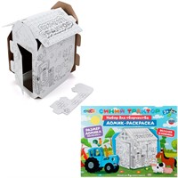 Набор для творчества Домик-раскраска Синий Трактор МУЛЬТИ АРТ DOMPAINT-128174