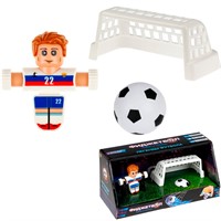 Фиджетбол: Легенды футбола набор "Тренировка", в компл. футболист, ворота, мяч, подставка Т26988