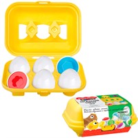 Игра логический сортер Яйца Фигуры и формы 6 шт 70082