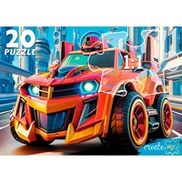 Пазл 20 Макси Машинка будующего ПУ20-3174