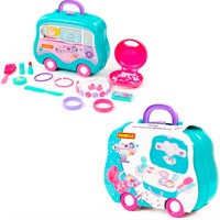 Набор "Маленькая принцесса" №14 19 элементов в чемоданчике на колёсиках 94247 /П-Е/