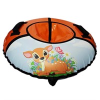 Тюбинг для катания 105см. Олененок 15-107П/3К (ОЛ)