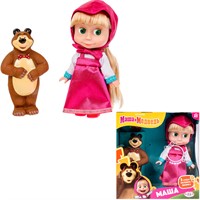 Кукла Карапуз 83031X23 Маша 15см, озвуч., Мишка,Маша И МЕДВЕДЬ