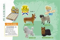 Конструктор 4066 Собаки в ассорт. 20 шт шоубокс