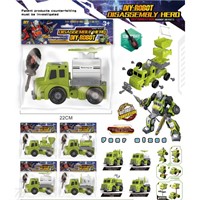 Конструктор 606-C122 Машина с отверткой в пак.