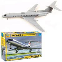 Сборная модель 7007 Авиалайнер Ту-134 А/Б-3