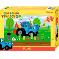 Пазл 104 Синий трактор 82267 Степ