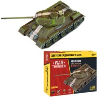 Сборная модель 77400 Советский танк Т-34/85 WT