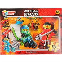 Пазл 104 Легенды ниндзя 4650250583578