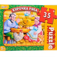 Пазл Макси 35 Курочка Ряба 4680107932624
