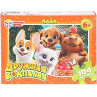 Пазл 104 Дружная компания 4630395055826
