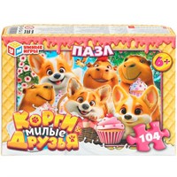 Пазл 104 Корги и Милые друзья 4630395054010