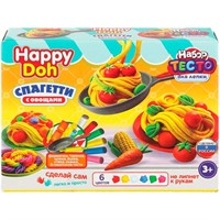 Набор для творчества Для лепки с формочками спагетти, 24 см HAPPY DOH PDSET-125602-MAC