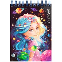 Блокнот 80 л. А6 Красавица 69242