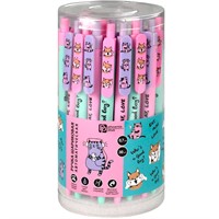 Ручка шариковая синяя Животные 67388