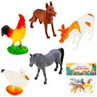 Набор животных Levatoys YSJ162 Домашние в пак.