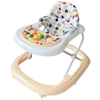 Ходунки BUBBLE 6 колес, муз. INDIGO бежевый W616N