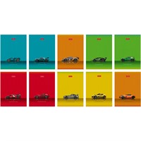 Записная книжка 32 л. Гоночные авто 090684