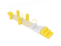 Мягкий спортивный модуль «Крокодил»