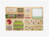 Дидактическая настенная панель «Семейные ценности АЛМА»