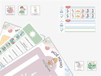 Набор карточек PECS/ПЭКС «Рутинки» (830 шт.)