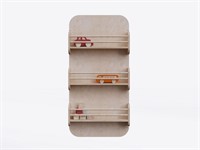 Настенная полка с тремя уровнями из коллекции «НЕГА»