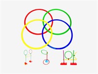 Гимнастический обруч (плоский)