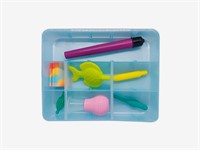 Логопедический вибромассажер Дживайб с насадками (5 шт.)