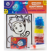 Набор для творчества Насыпь - Наклей Нолик тип 70 С-422 Эра