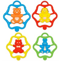 Погремушка прорезыватель  Солнечные зверята 02145