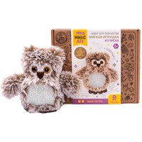Набор для творчества Мягкая игрушка из меха Совенок 05141